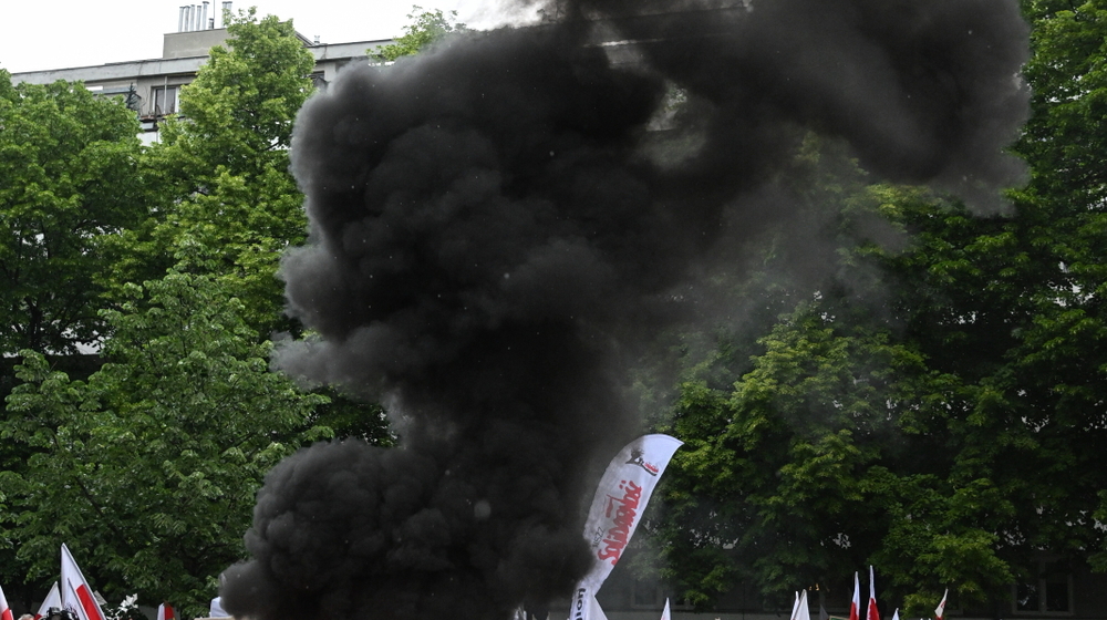 Protest rolników w Warszawie