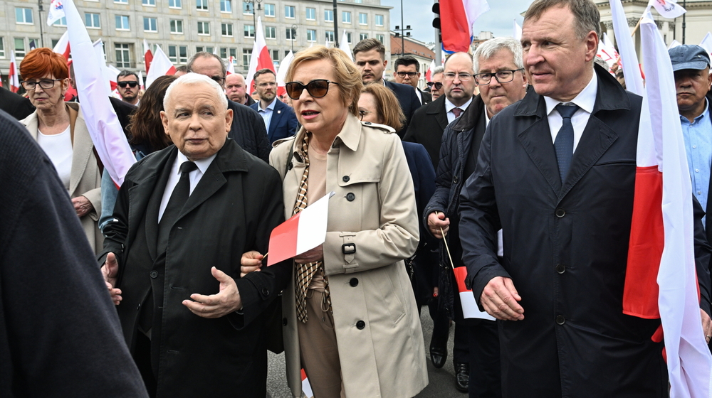 Protest rolników w Warszawie